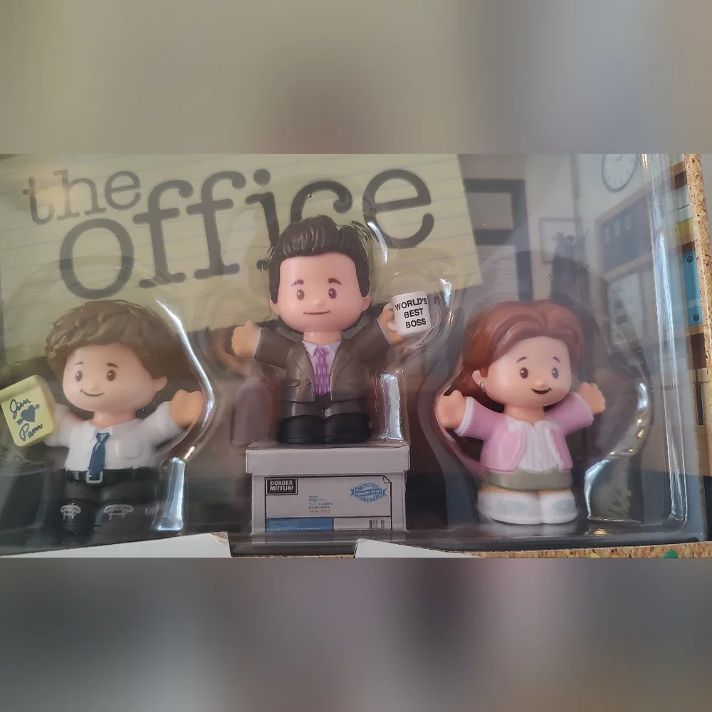 Fisher Price The Office Little People Collectors Edition 4 figures NWT